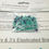 Thumbnail: Fours & 3's Elasticated Bracelet Kit - Turquoise & Blue