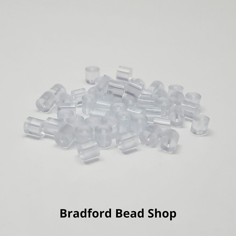 Thumbnail: Earring Stoppers - Plastic - 3mm
