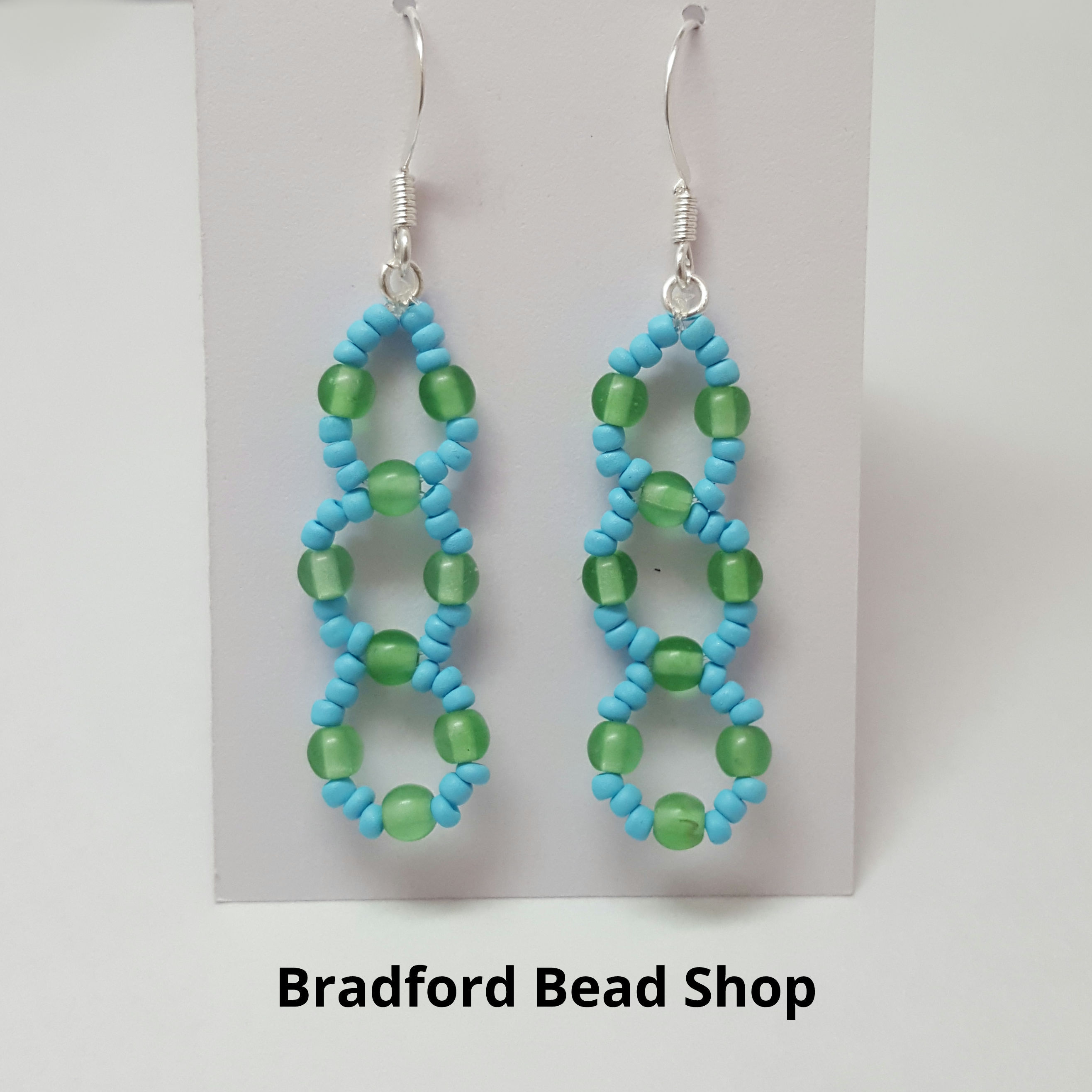 Fours & 3's Earring Kit - Turquoise & Green