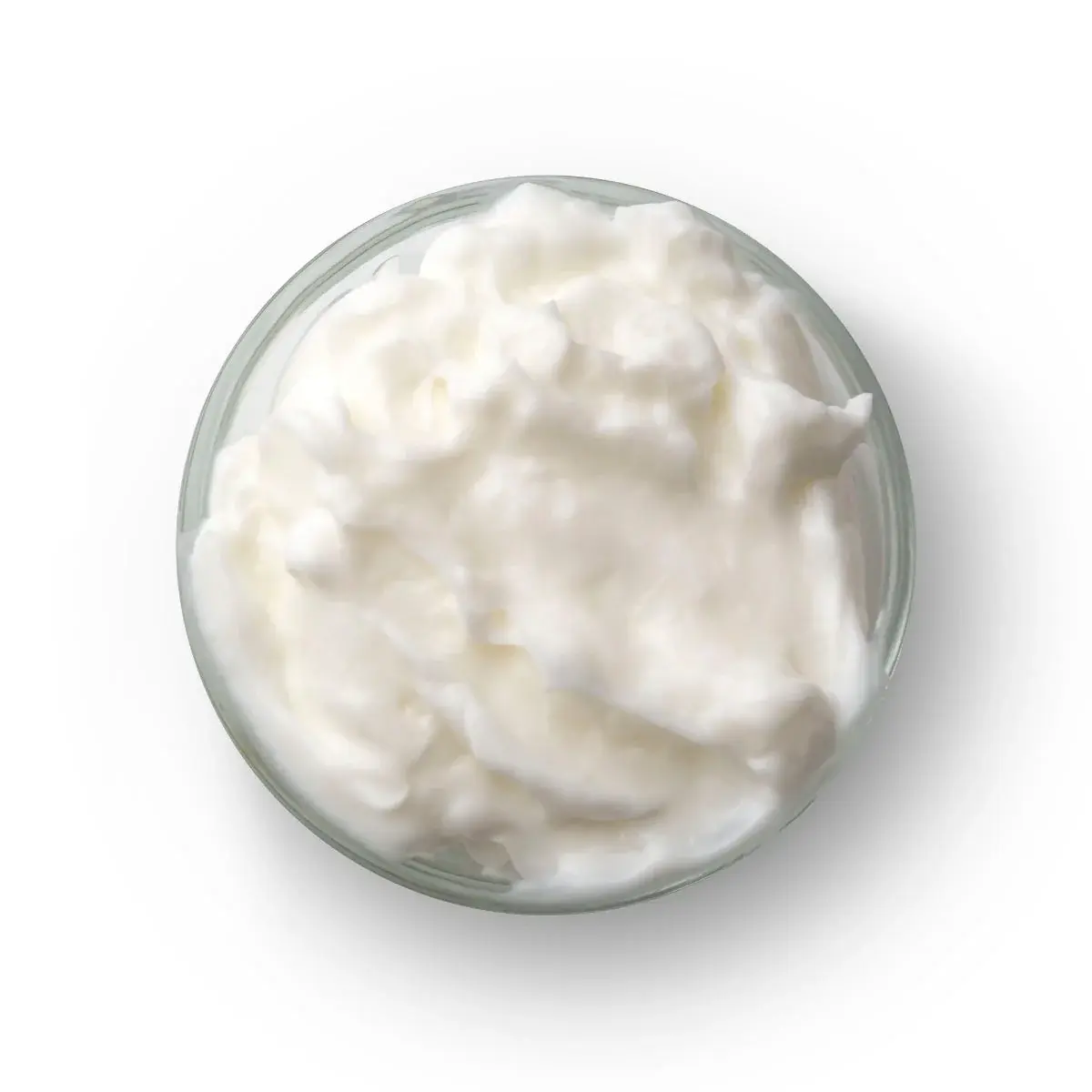 Vanilla-Coco Cream Curling Custard
