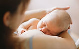 Mother Breastfeeding Baby