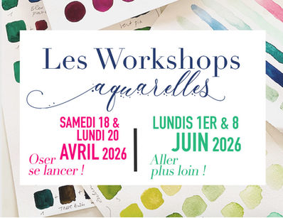 2 stages aquarelles pour débuter et se perfectionner : découvrez  les bases de l'aquarelle et aller plus loin.2  stages de 2 jours dans le Berry .