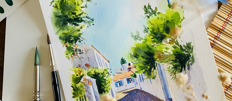 Je vous invite à vivre une parenthèse créative et sensorielle sur l’Île d’Yeu, avec une semaine d’ateliers d’aquarelle inspirants et gourmands.