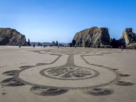 Circles in the Sand: A Weekend of Wonder (and a Little Wind)