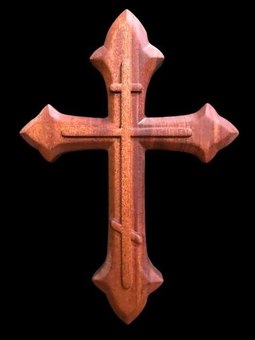 Mahogany Cross