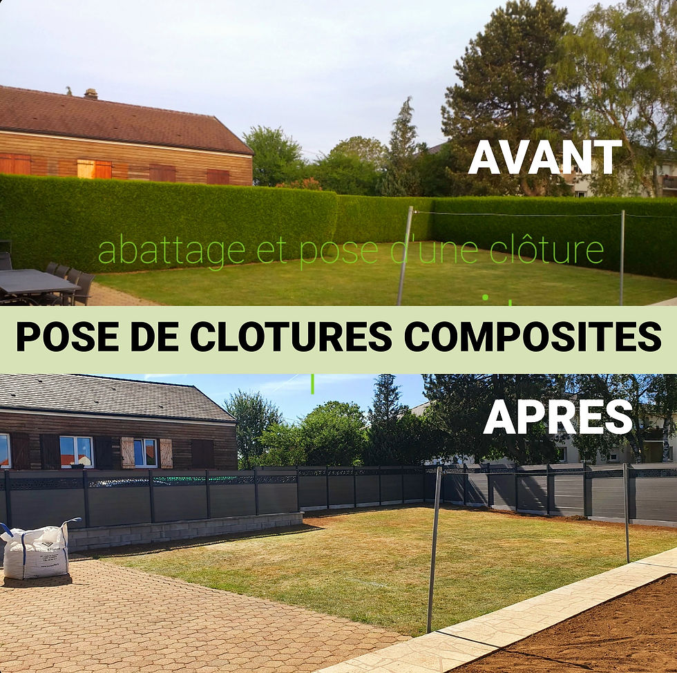 Abattage de Haies et Pose de Clotures