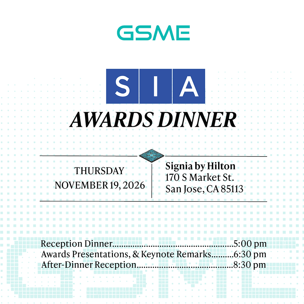 2026 SIA Awards Dinner