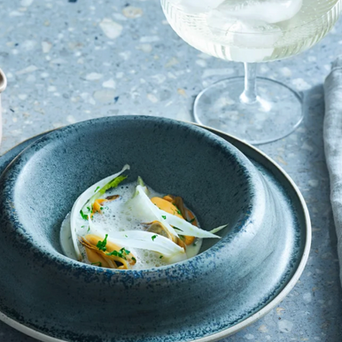 Nyårsmeny av Jessie Sommarström - musselsoppa