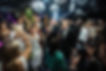 crowd dance to the supershakers at a wedding