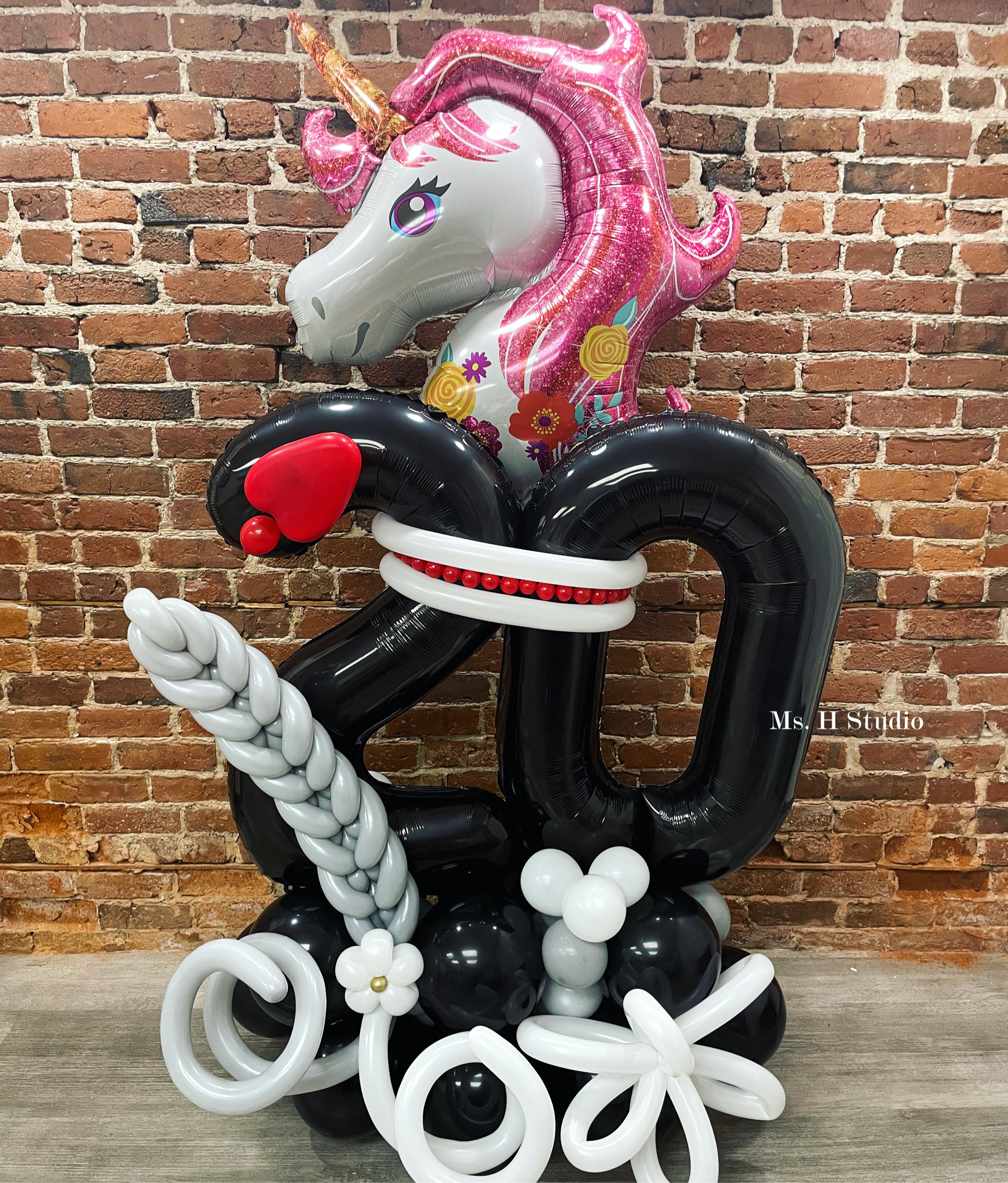 The Unicorn Balloon Bouquett