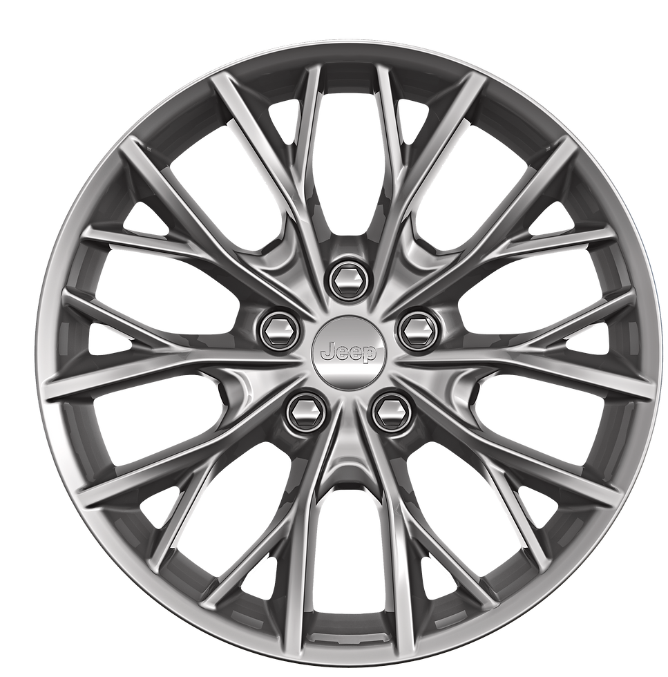 20-inch Silver Lithos fully painted aluminum wheel