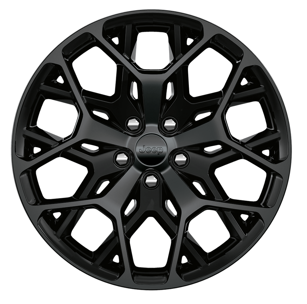 21-inch Black Noise-painted aluminum WHEEL
