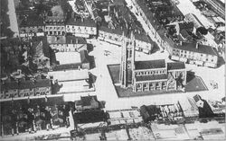 High Street, east end, showing St. John the Evangelist Church area shortly after 1919