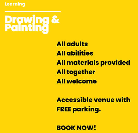 Drawing & Painting Mar April Promo Drawing & Painting fountain arts Scunthorpe