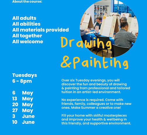 Drawing & Painting May - June 2025 fountain arts info