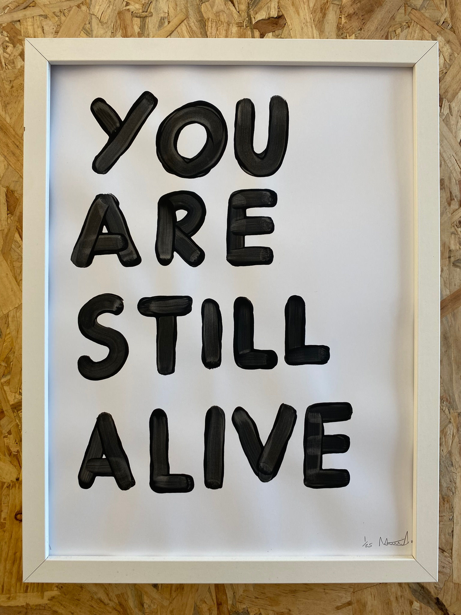 YOU ARE STILL ALIVE