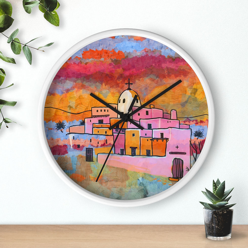 Thumbnail: Colorful Southwestern Wall Clock