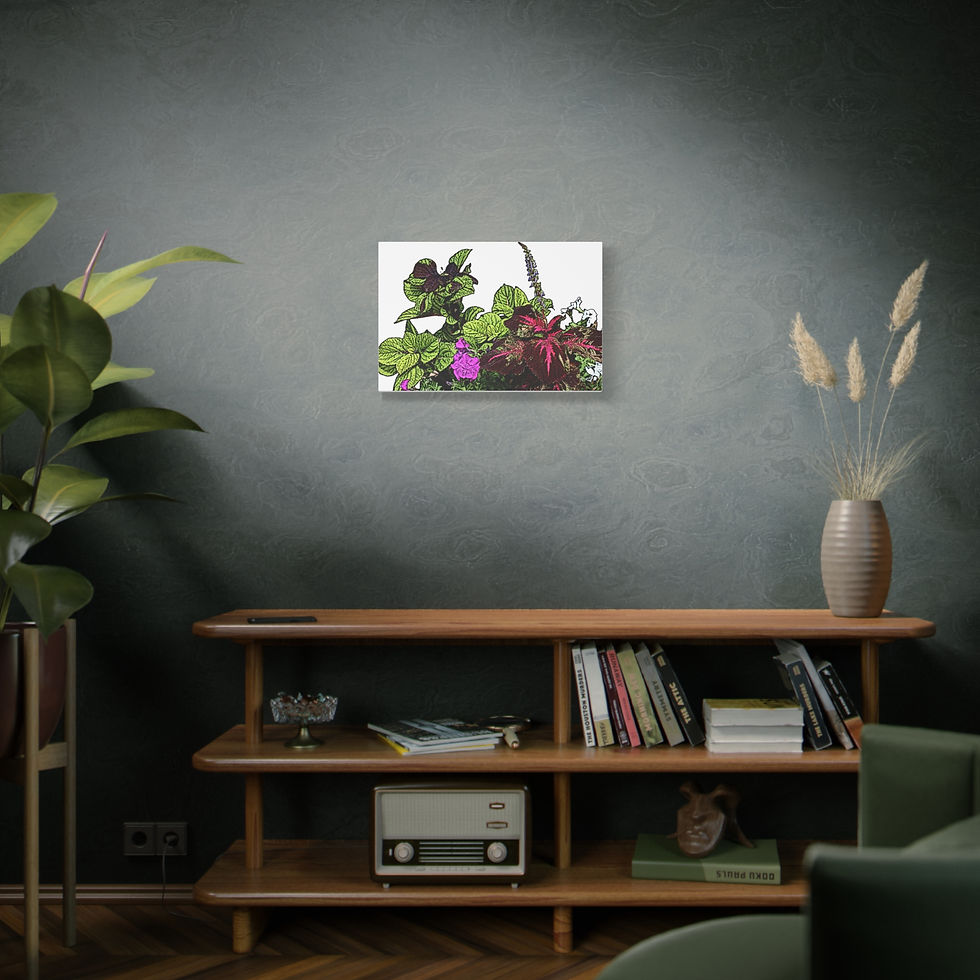 Coleus Flower Art Print