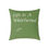 Thumbnail: Inspirational Square Pillow, Green Swirl Design Pillow , Throw Pillow