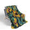 Thumbnail: Sherpa Blanket, Sunflower Floral Pattern - Cozy Home Decor, Warm Throw Blanket