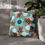 Thumbnail: Colorful Button and Dot Pattern Pillowcase, Decorative Square Pillow Case