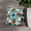 Thumbnail: Colorful Button and Dot Pattern Pillowcase, Decorative Square Pillow Case