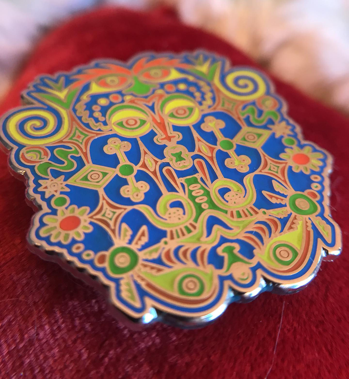 Retro Wizard Hard Enamel Pin