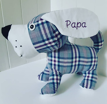 Dog keepsake (made from pre-loved clothes)