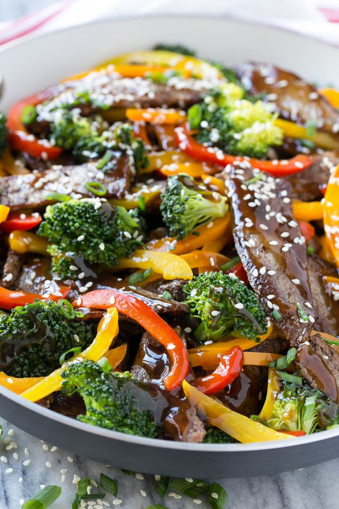 Sweet & Sour No "Beef" Stir Fry