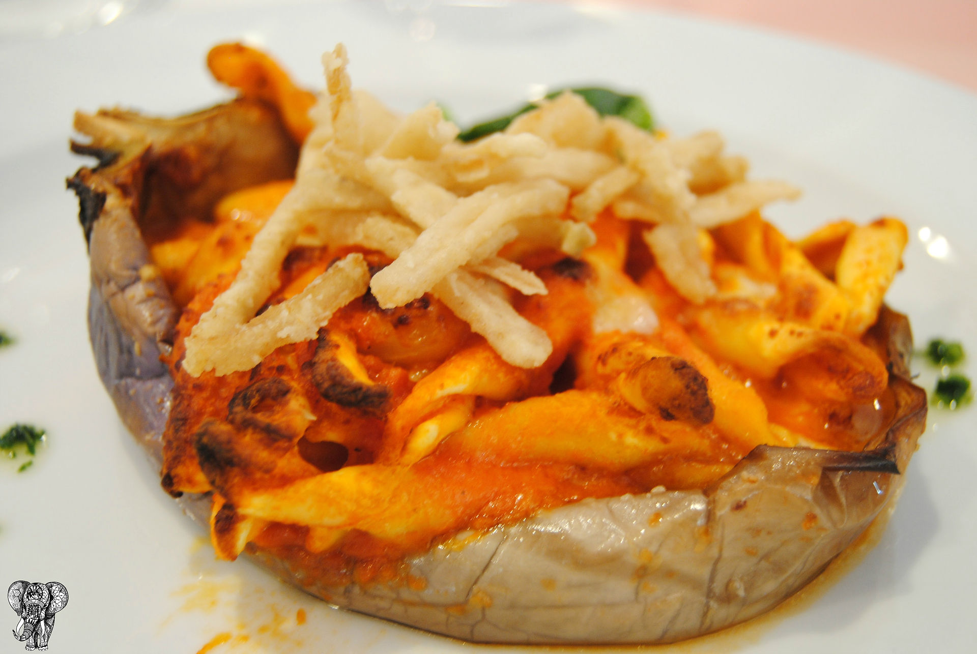 Berenjena rellena