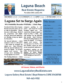 November 2021 Laguna Beach Real Estate Magazine
