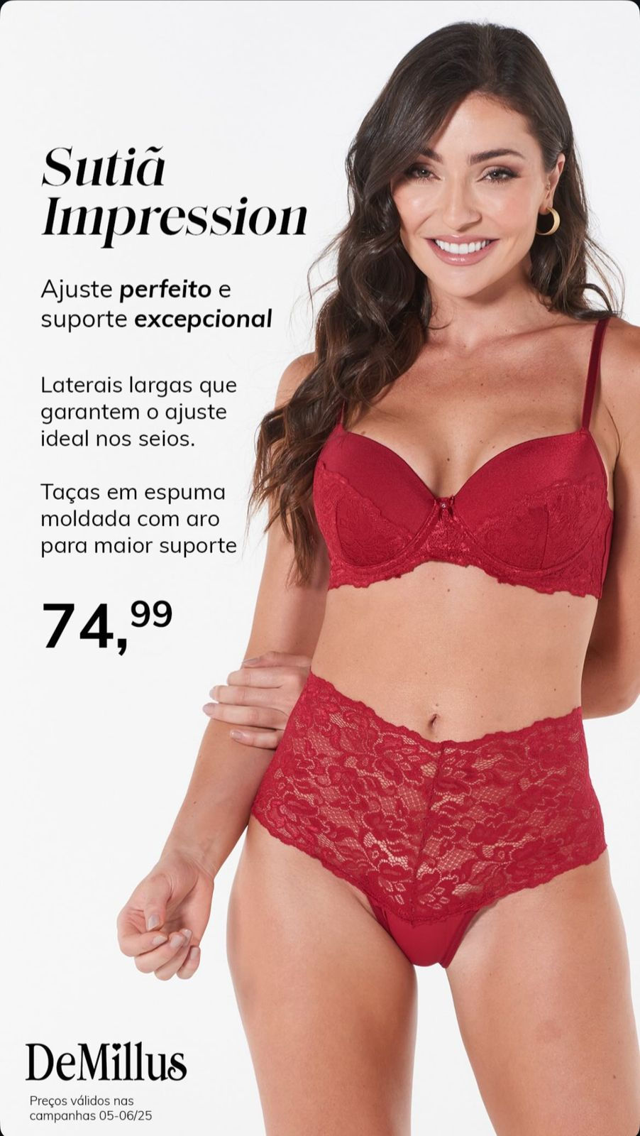 Sutiã Impression DEMILLUS