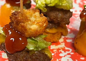 Cooking Tater Tot Slider Jan 2023