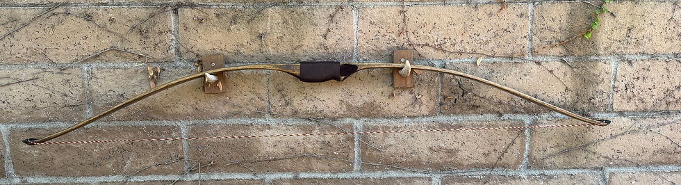 Thumbnail: 60" Hickory Longbow (Self Bow): 47# @ 26"