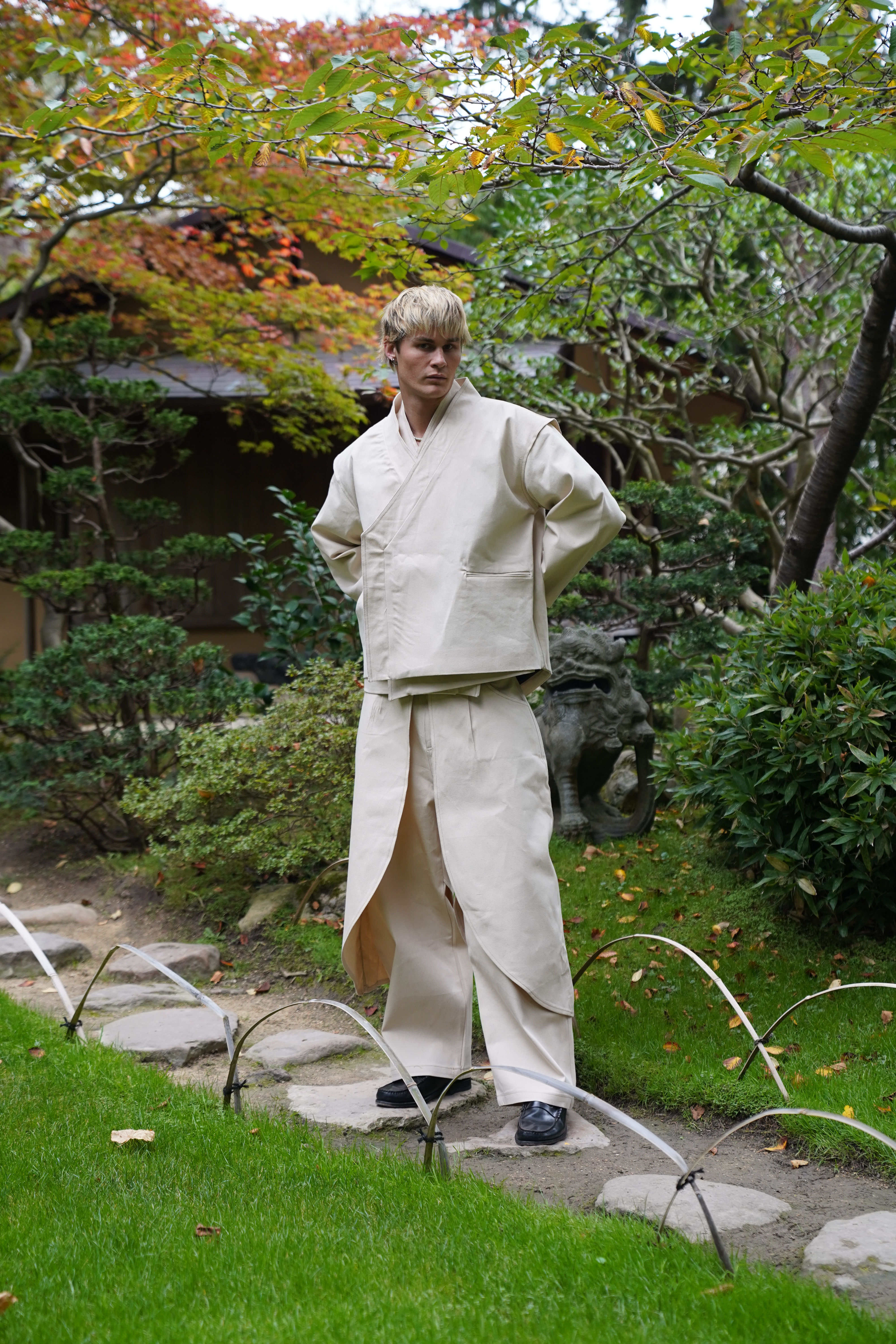 Kimono blazer Katchu blanc