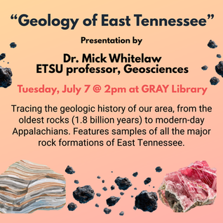 Geology of East Tennessee for Adults