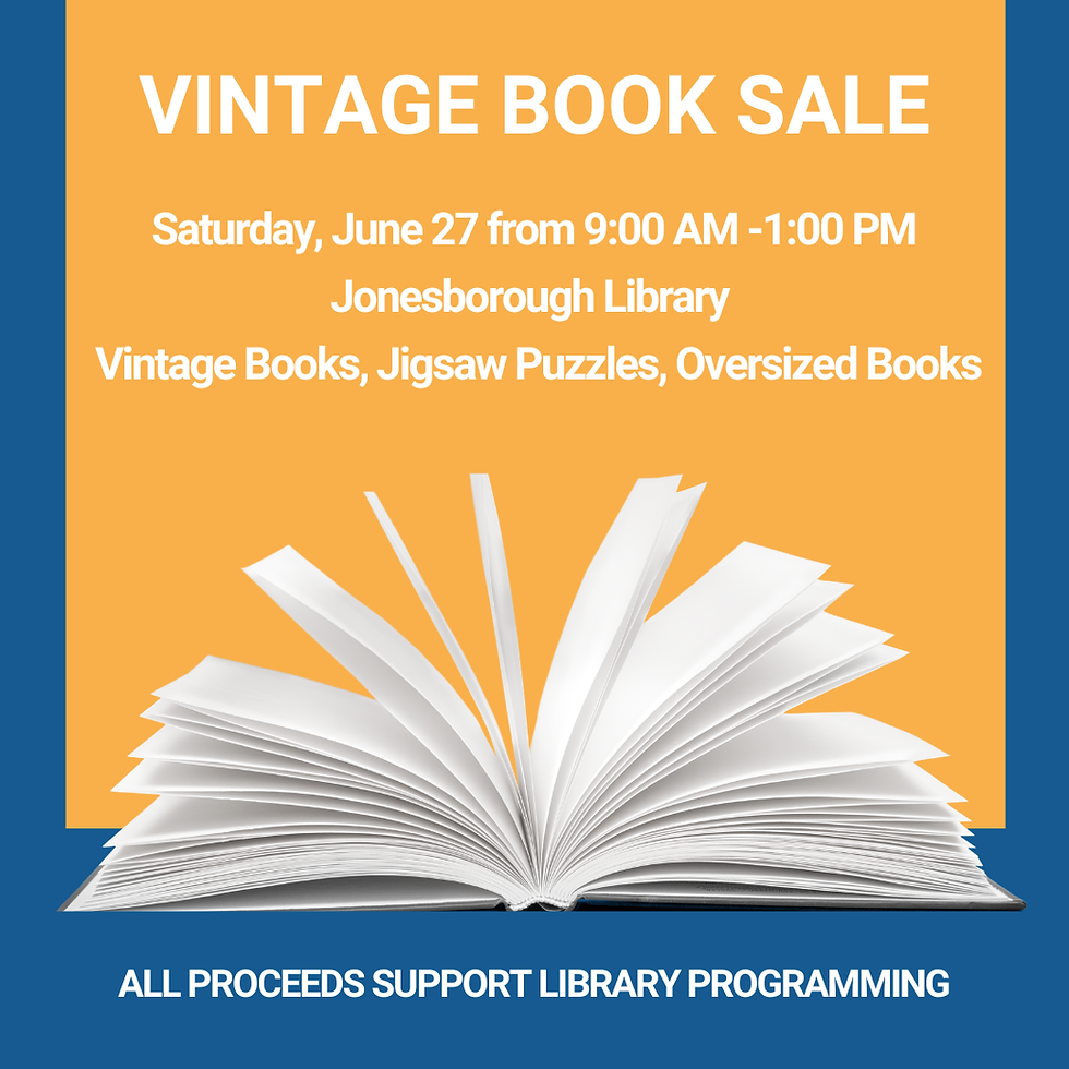 FOL Vintage Book Sale
