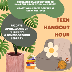 Teen Hangout Hour April