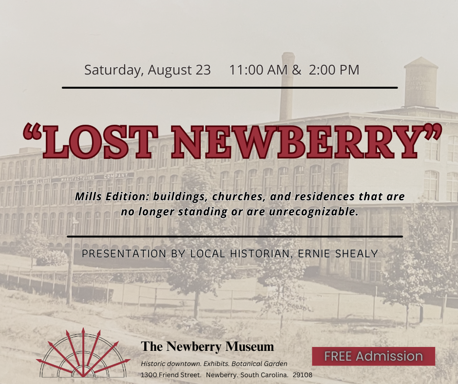 "Lost Newberry" Mills Edition