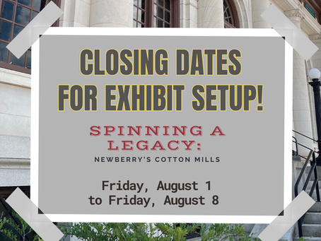 📣Museum closing dates coming up soon!