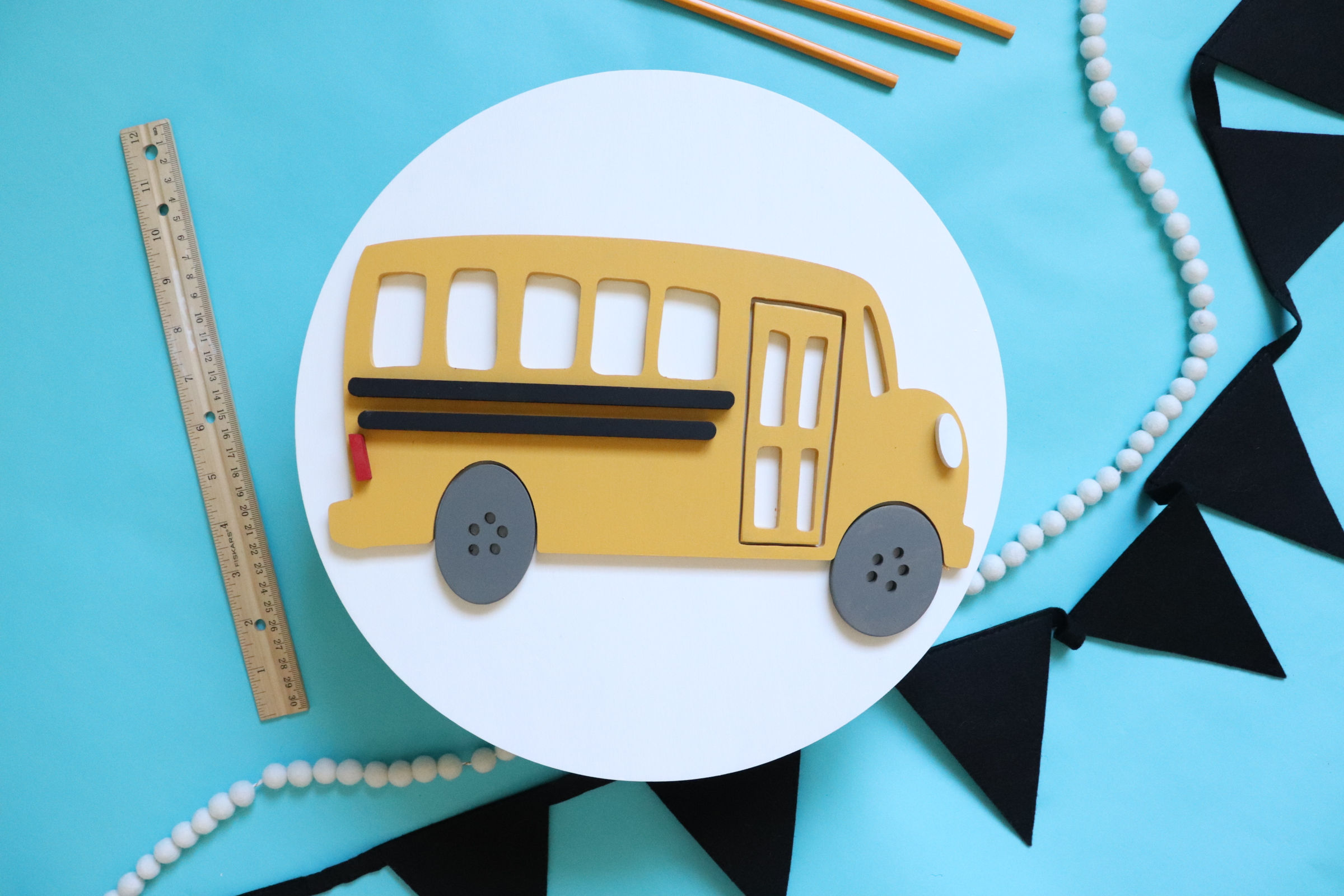 School Bus 12 inch Sign