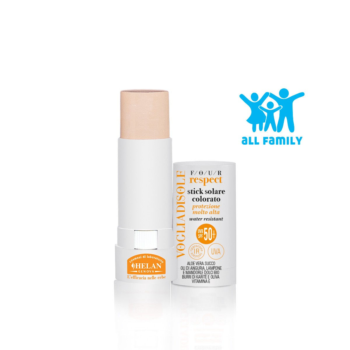 VOGLIADISOLE RESPECT STICK SOLAR COLOR spf 50+ 8ML