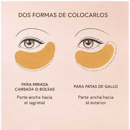 Miniatura: SCHÜSSLER AGE PROTECTION INTENSE CAVIAR GOLD EYE PATCH 60 UDS