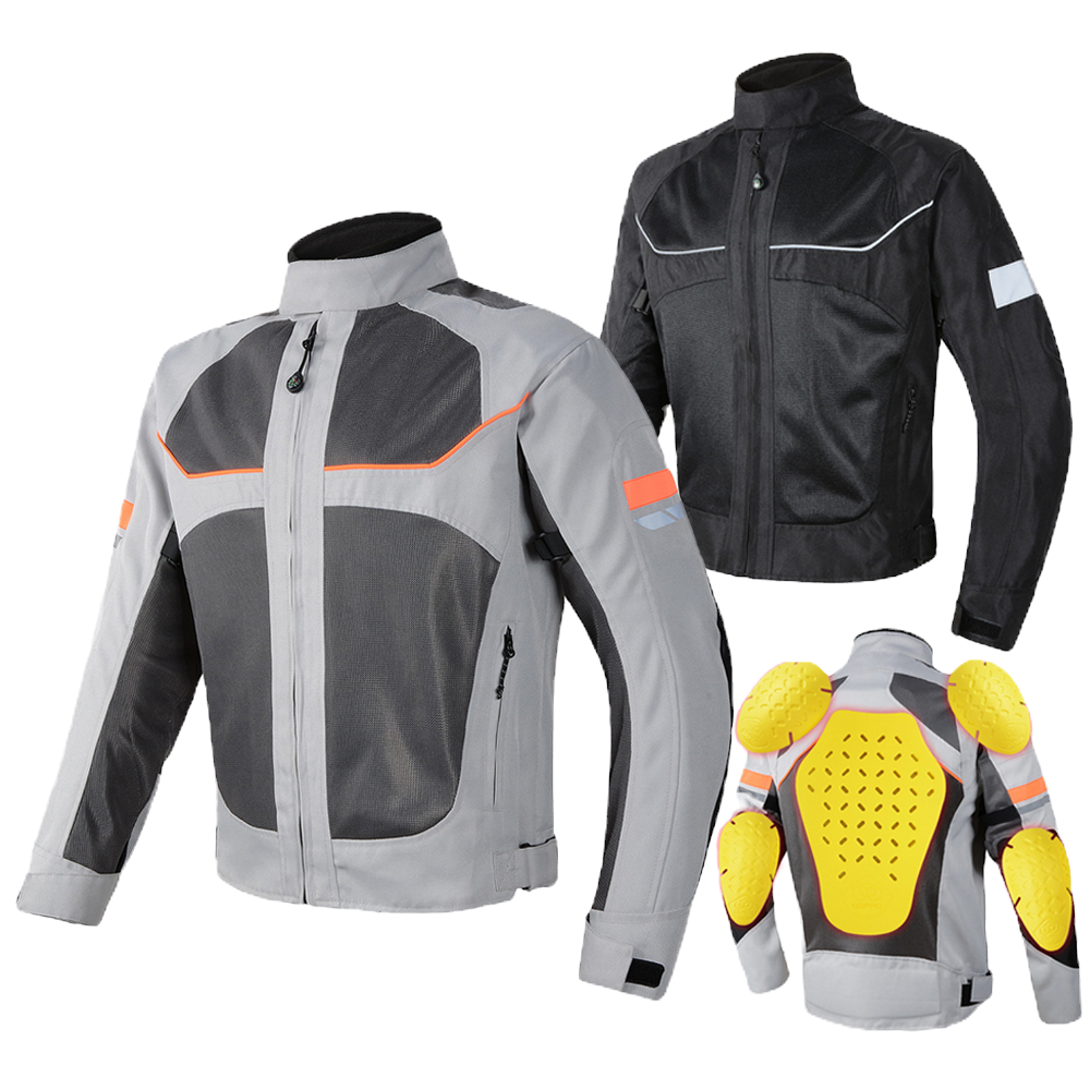 Men's Professional Mesh Motorcycle Riding Jacket
