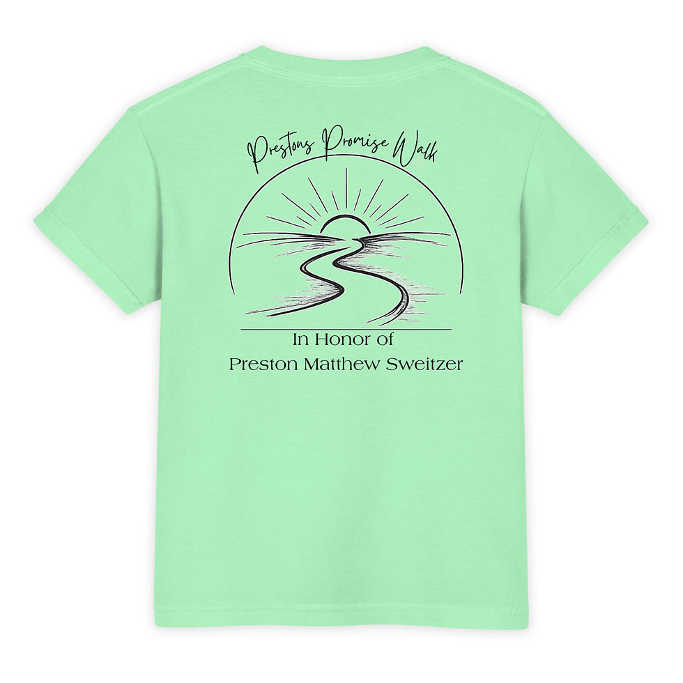 Thumbnail: 2026 Walk Youth T-Shirt (Black Font)