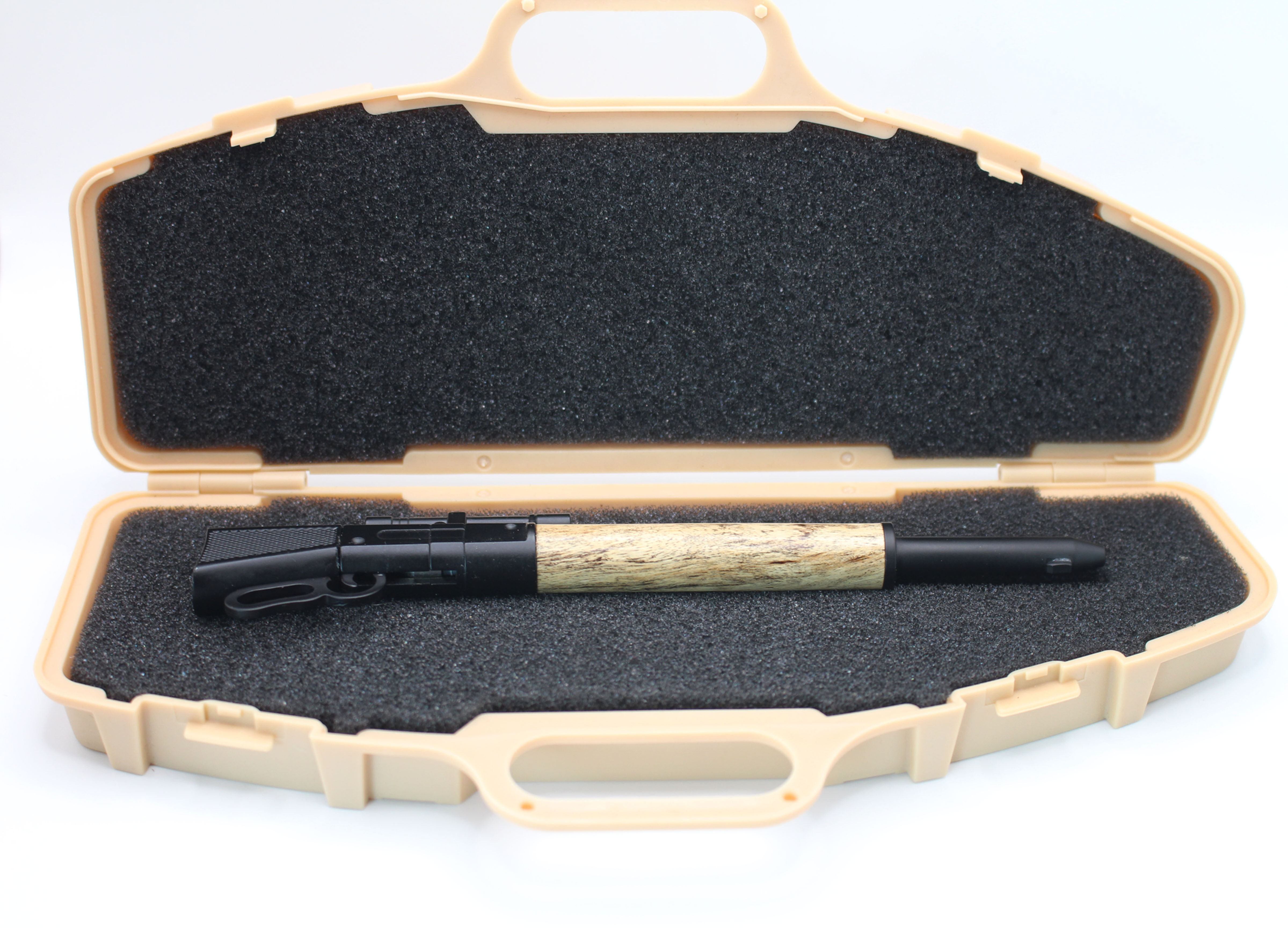 Gun Pen w/Display Case
