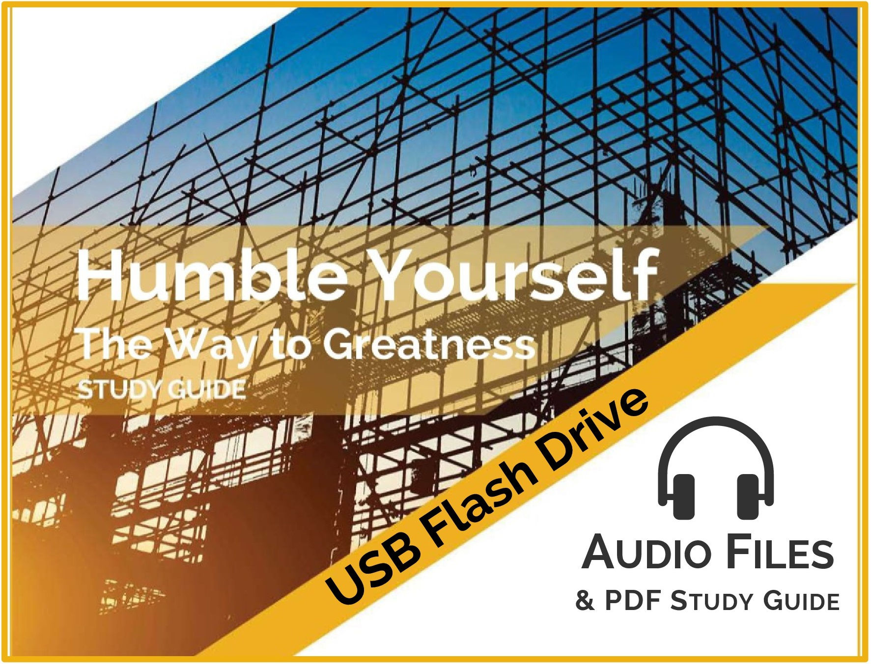 USB Flash Drive: Humble Yourself Audio & PDF Study Guide