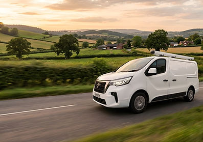 Unmarked PGM Pest Control company vehicle driving on a road in Herefordshire, heading to a residential property to provide commercial pest control services