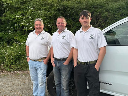 The Team at PGM and Son Pest Control, Phil Martin, Joe Martin and Mark Pitt