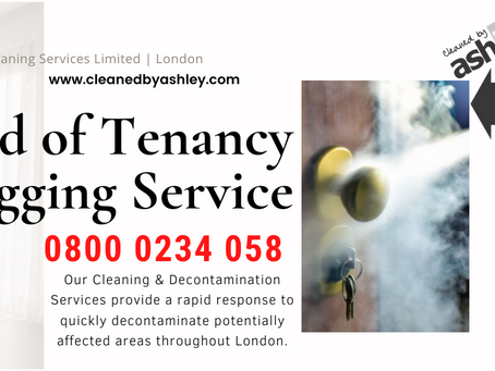 End of Tenancy Covid19 Fogging Cleaning Services